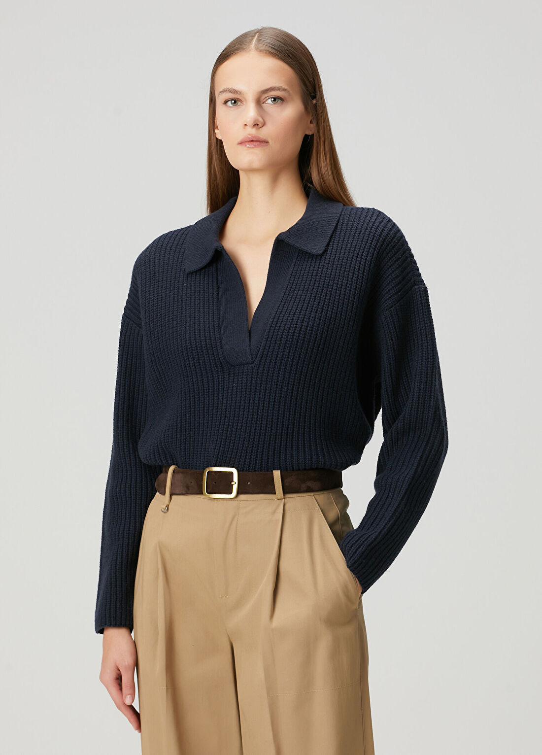 Lauren Ralph Lauren Lacivert Yün Kazak