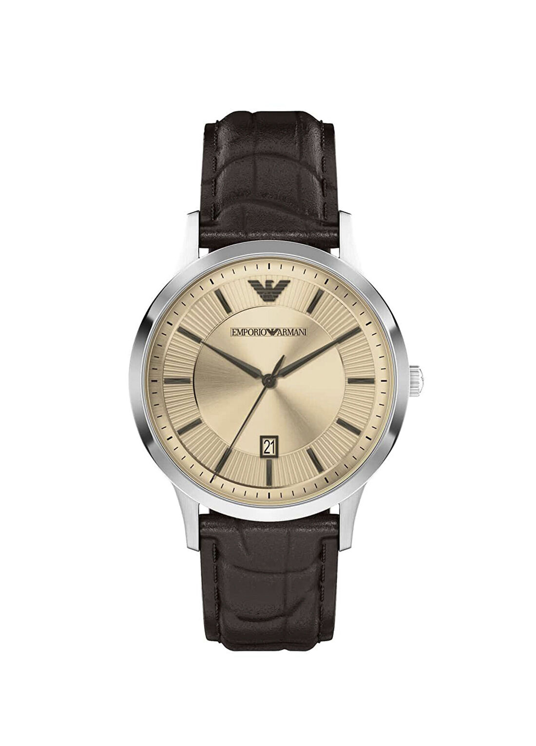 Emporio Armani AR11783 Kahverengi Deri Erkek Kol Saati