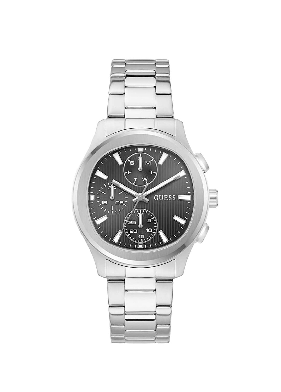 Guess GUGW1048G1 Metalik Gri Çelik Erkek Kol Saati