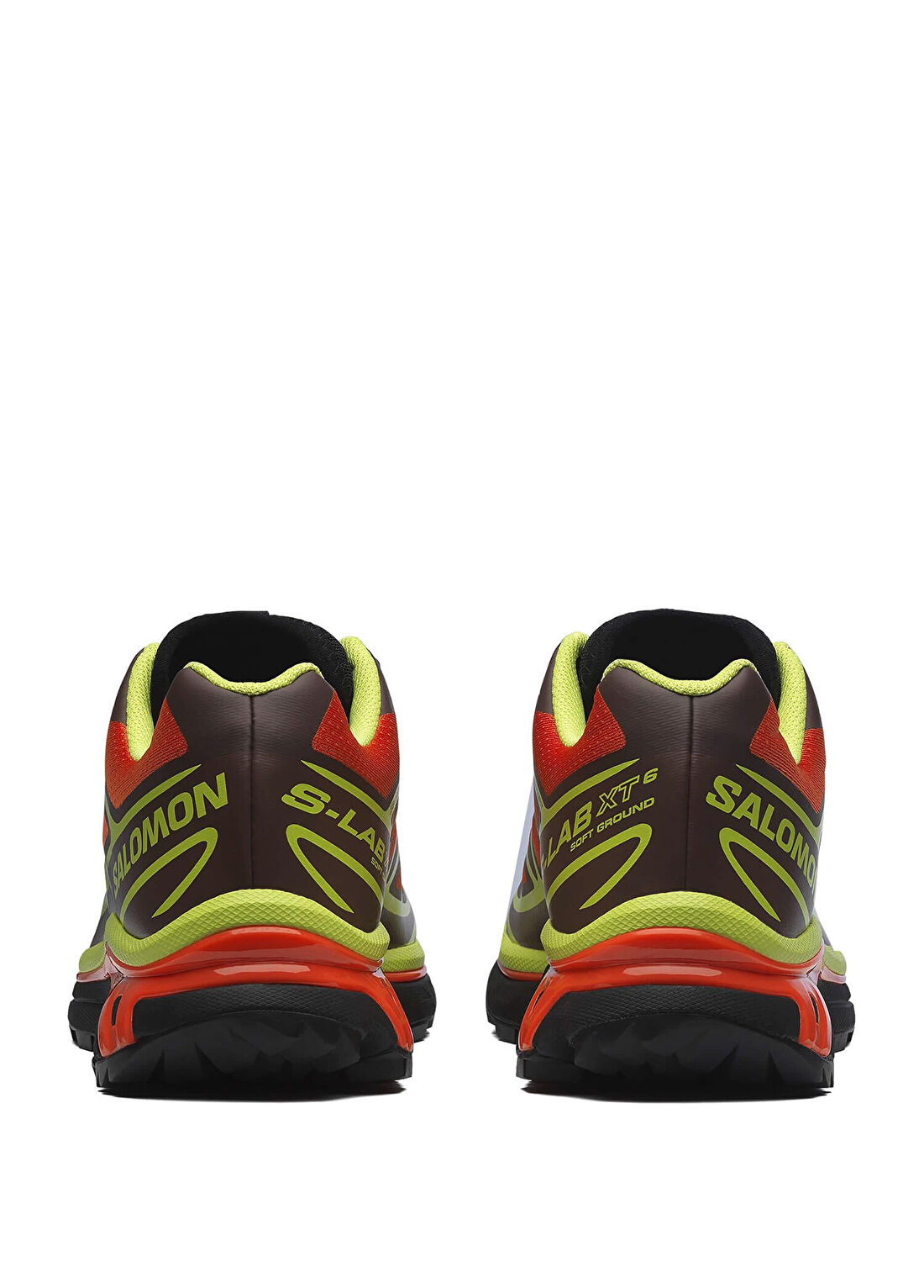 Salomon XT-6 Red Orange Unisex Sneaker görsel 4