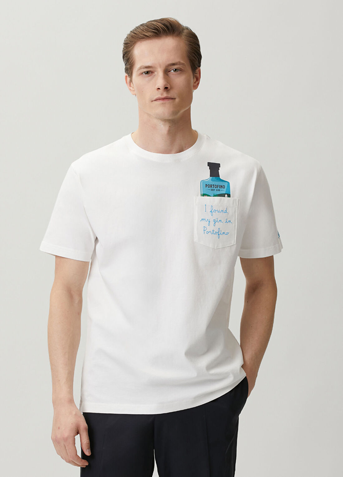 MC2 (Saint Barth) Austin Kırık Beyaz T-shirt
