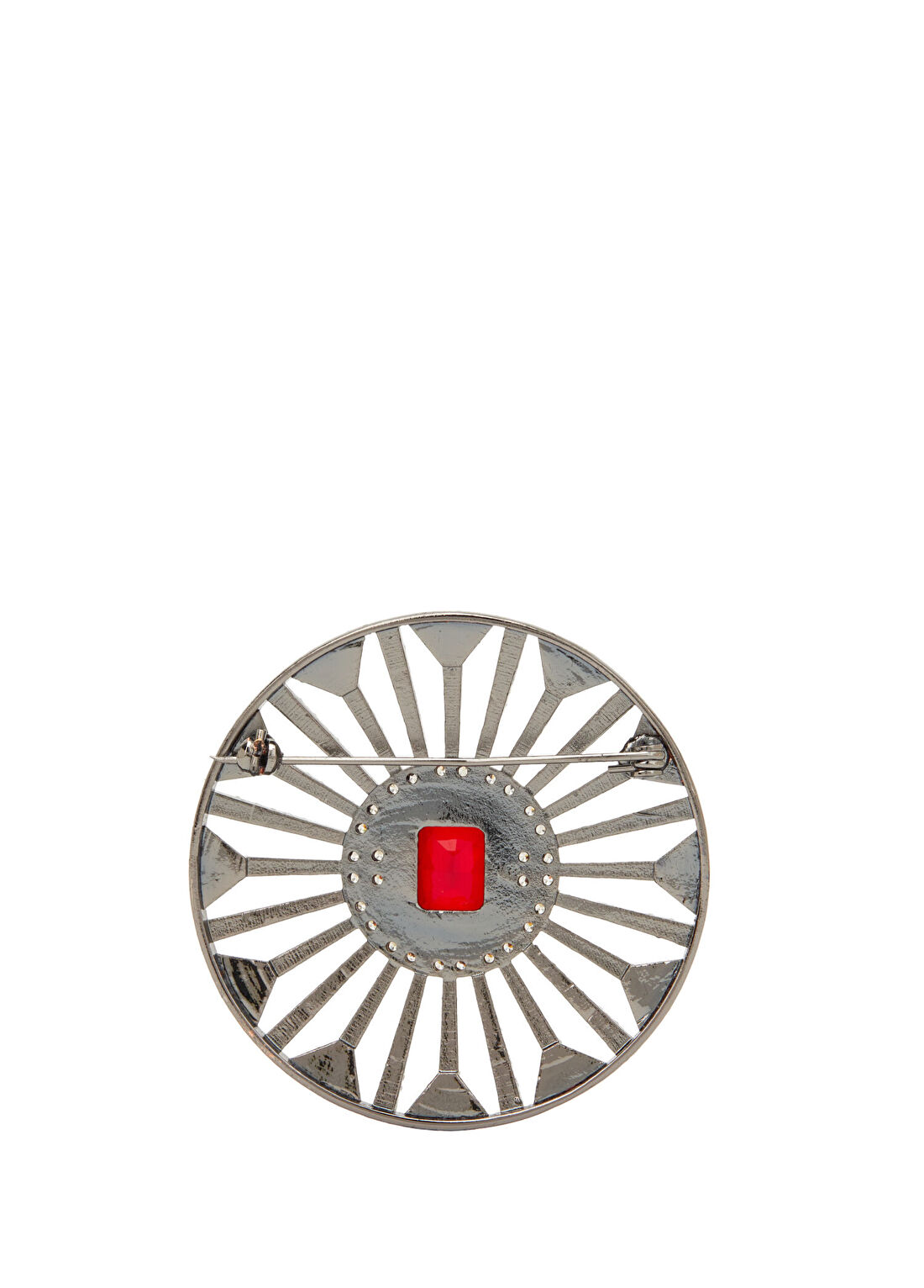 Beymen Collection Yuvarlak Taşlı Kadın Broş görsel 2