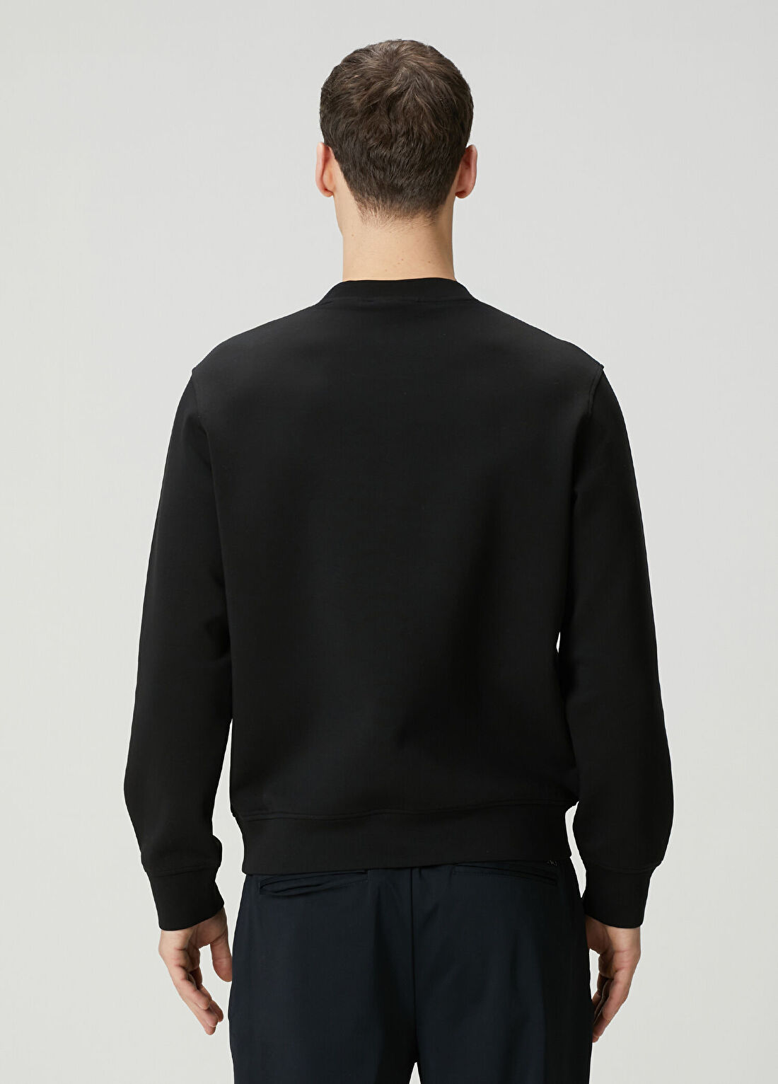 Emporio Armani Siyah Sweatshirt görsel 4