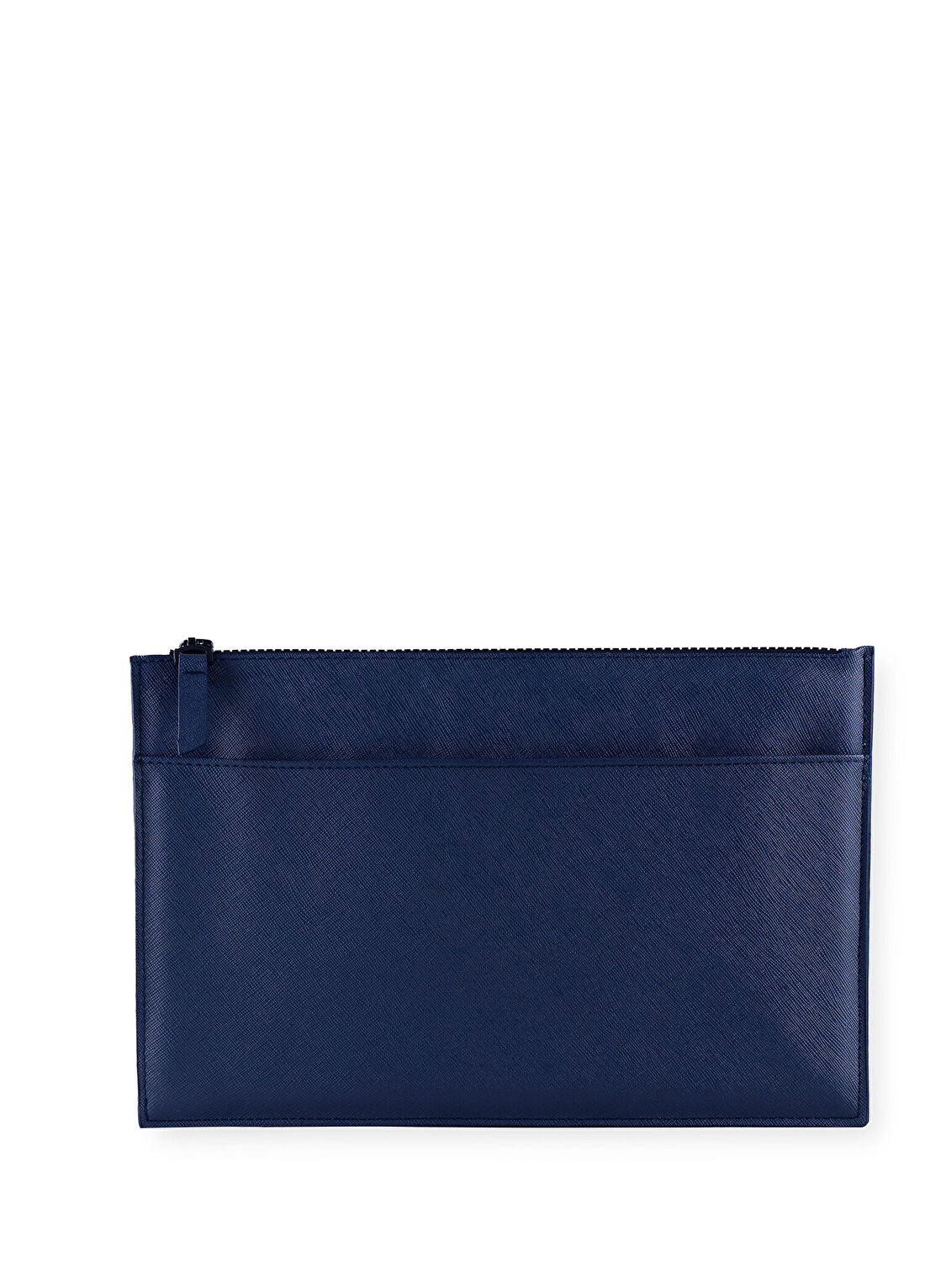Pack'n Travel Lacivert Deri Unisex Clutch El Çantası görsel 2