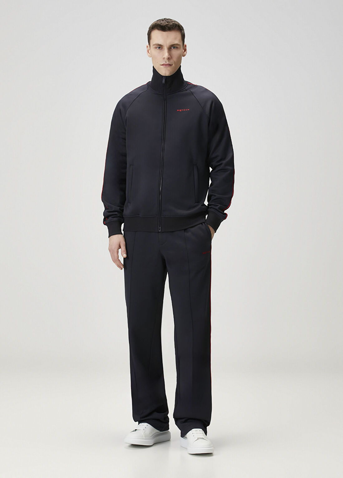 McQueen Lacivert Sweatshirt görsel 2