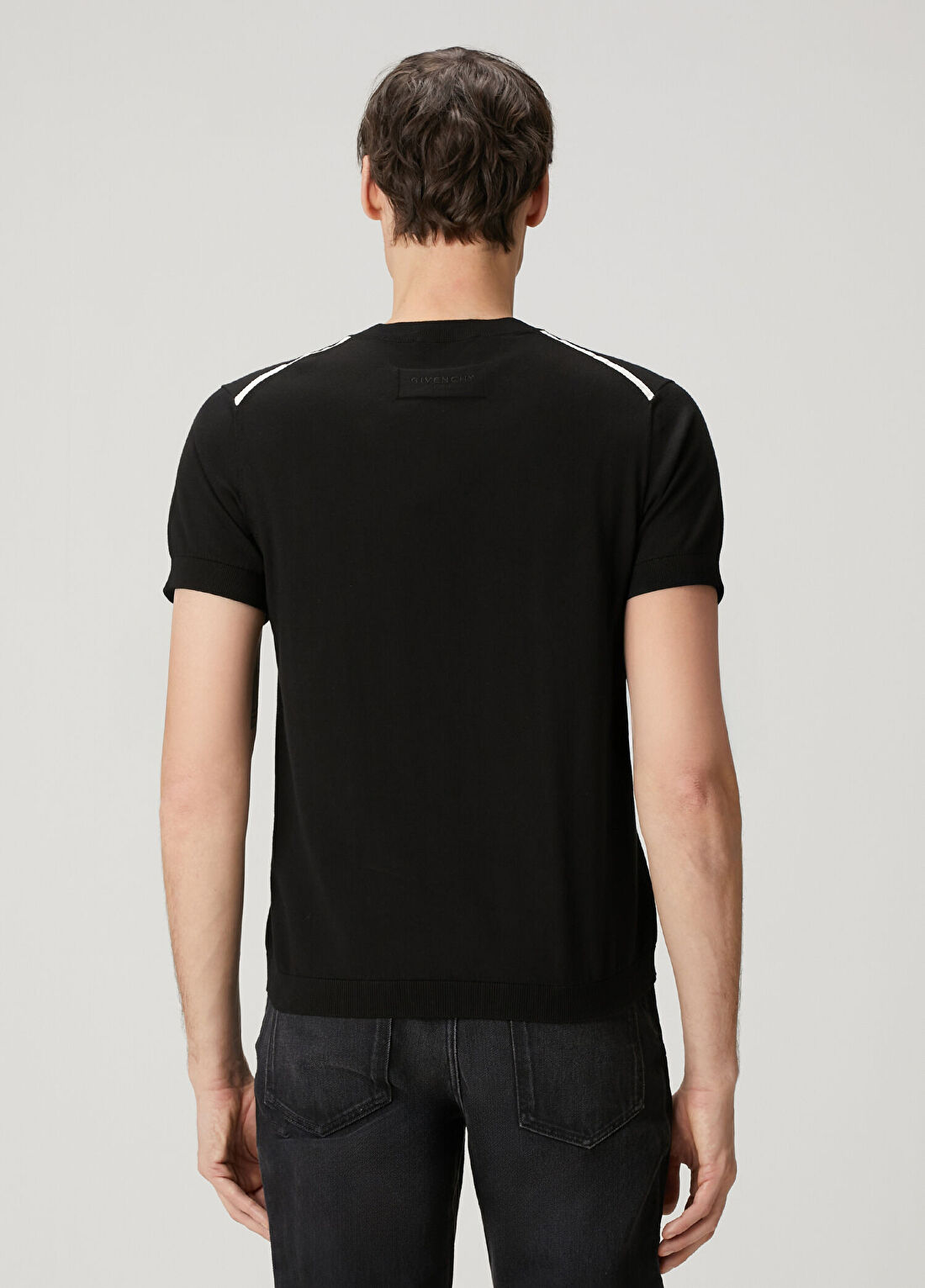 Givenchy Siyah Kısa Kollu Triko görsel 4
