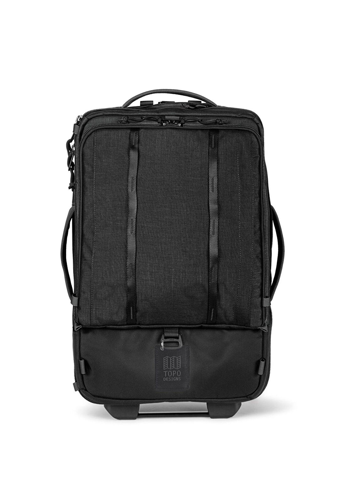 Topo Designs Global Roller Siyah Unisex Çanta Bavul