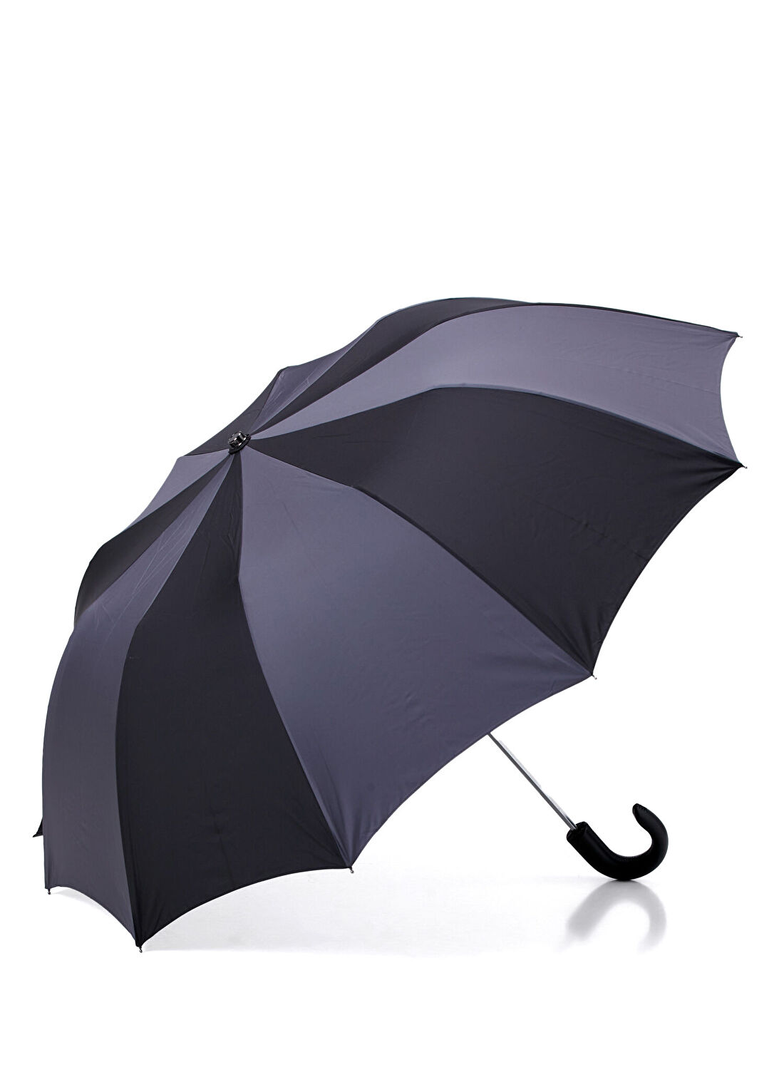 Fox Umbrellas Siyah Gri Şemsiye
