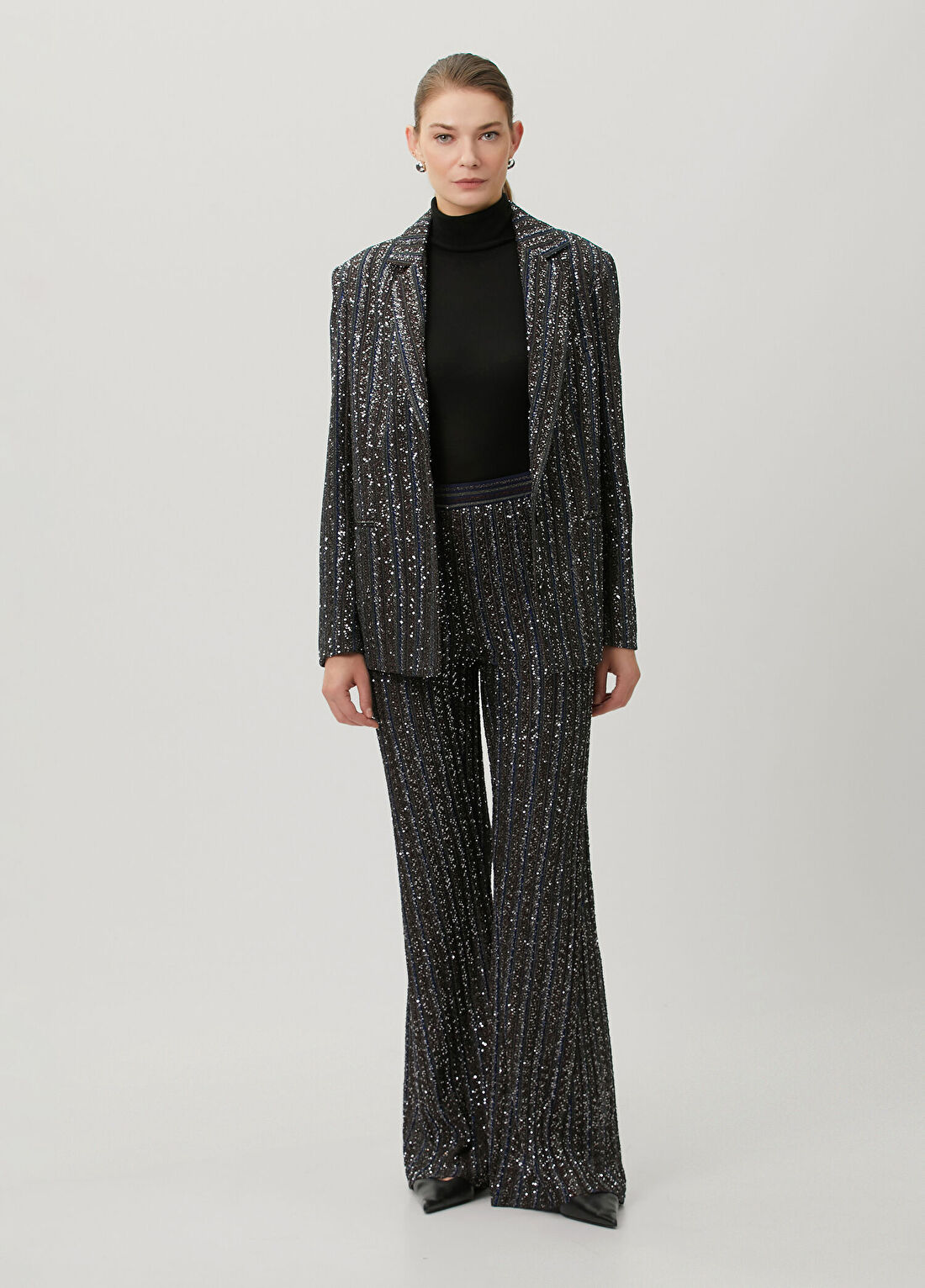 Missoni Siyah Payetli Ceket görsel 2