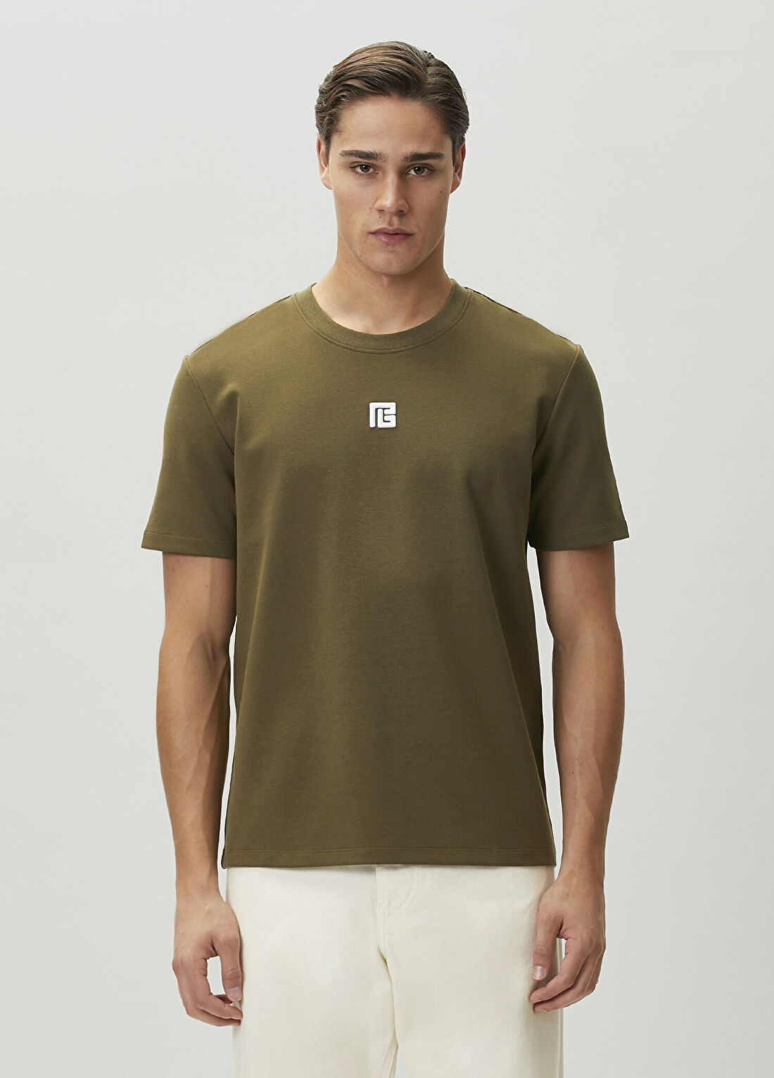 Balmain Haki T-shirt