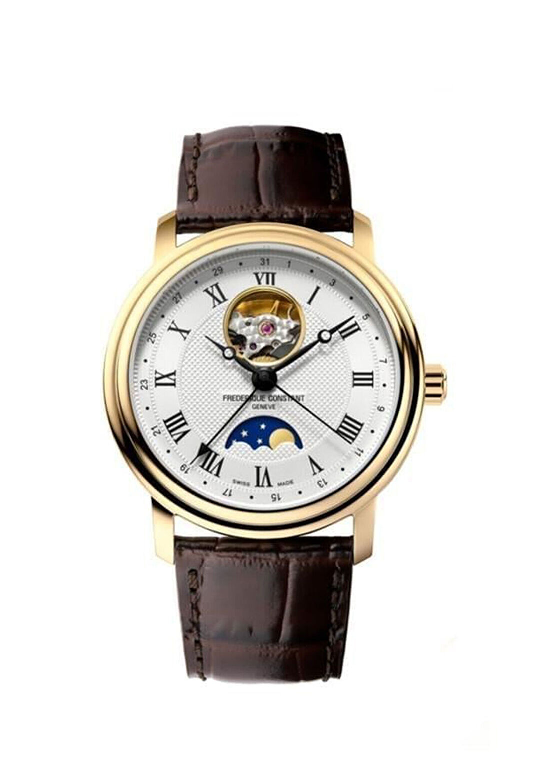 Frederique Constant Heart Beat Moonphase FC-335MC4P5 Erkek Saat