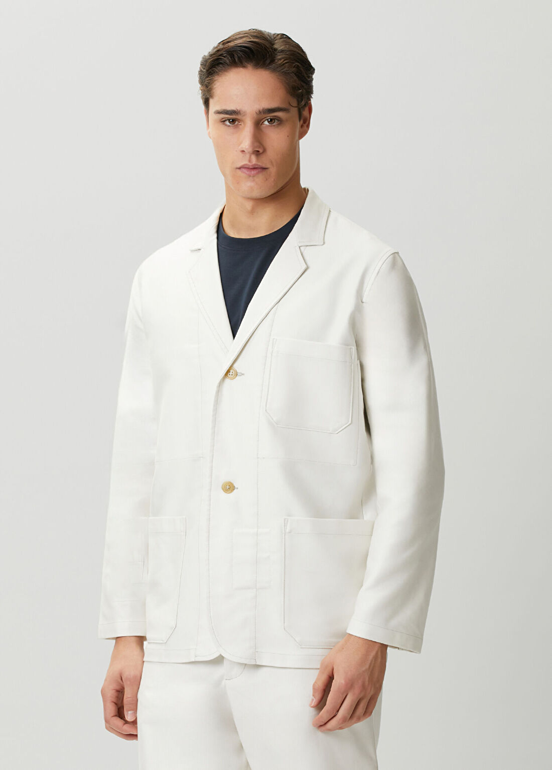 A.P.C. Leo Krem Blazer görsel 3