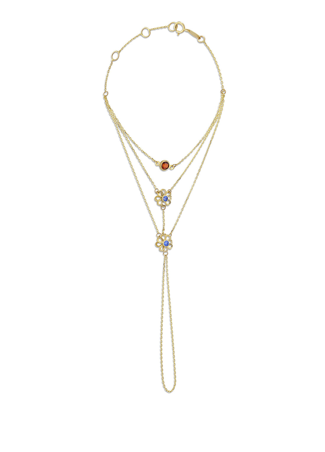 Orena Jewelry Floralia 14 Ayar Altın Kadın Şahmeran
