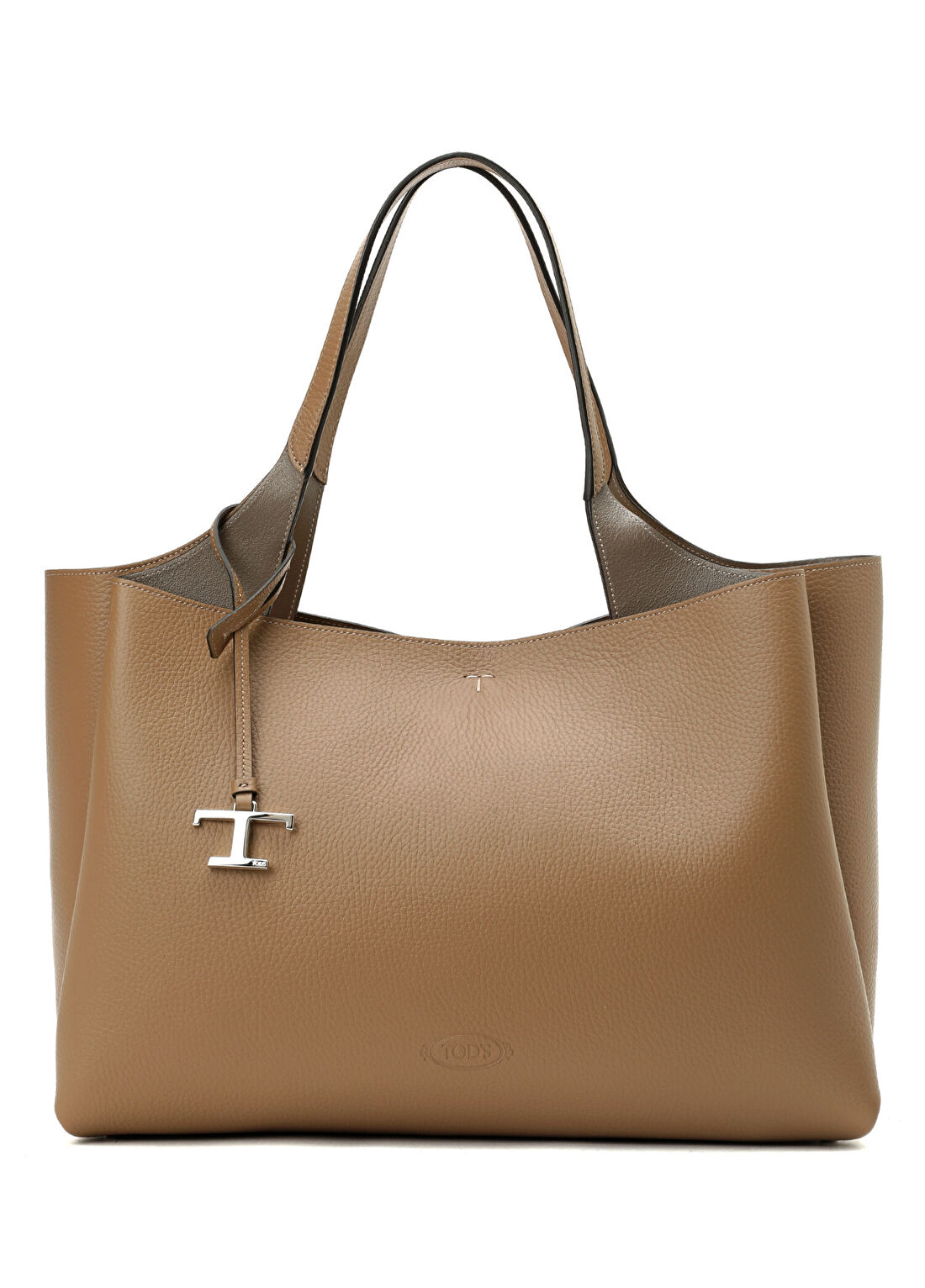 Tod's Apa Medium Açık Vizon Kadın Deri Çanta