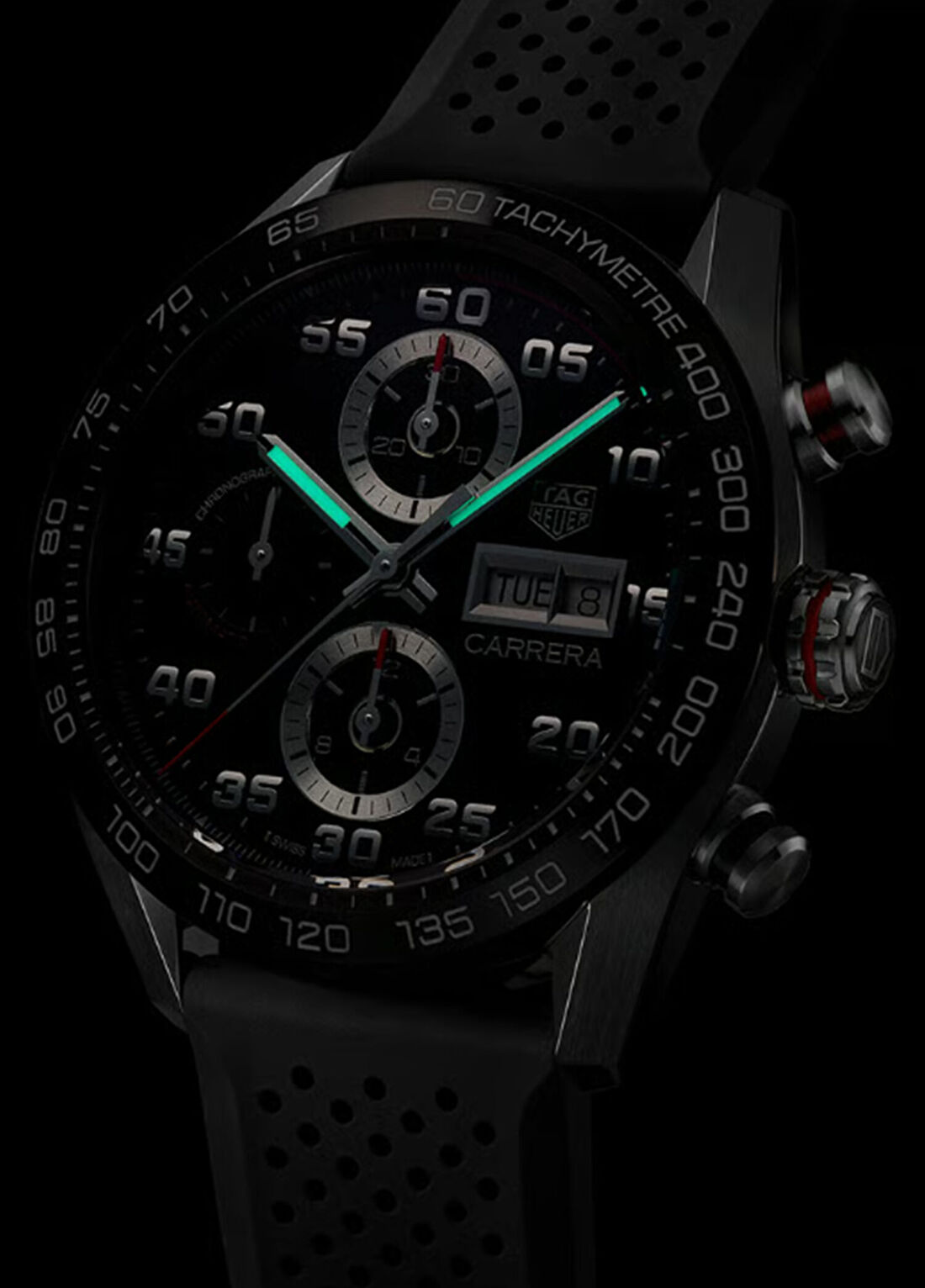 TAG Heuer Carrera Chronograph Erkek Saat görsel 3