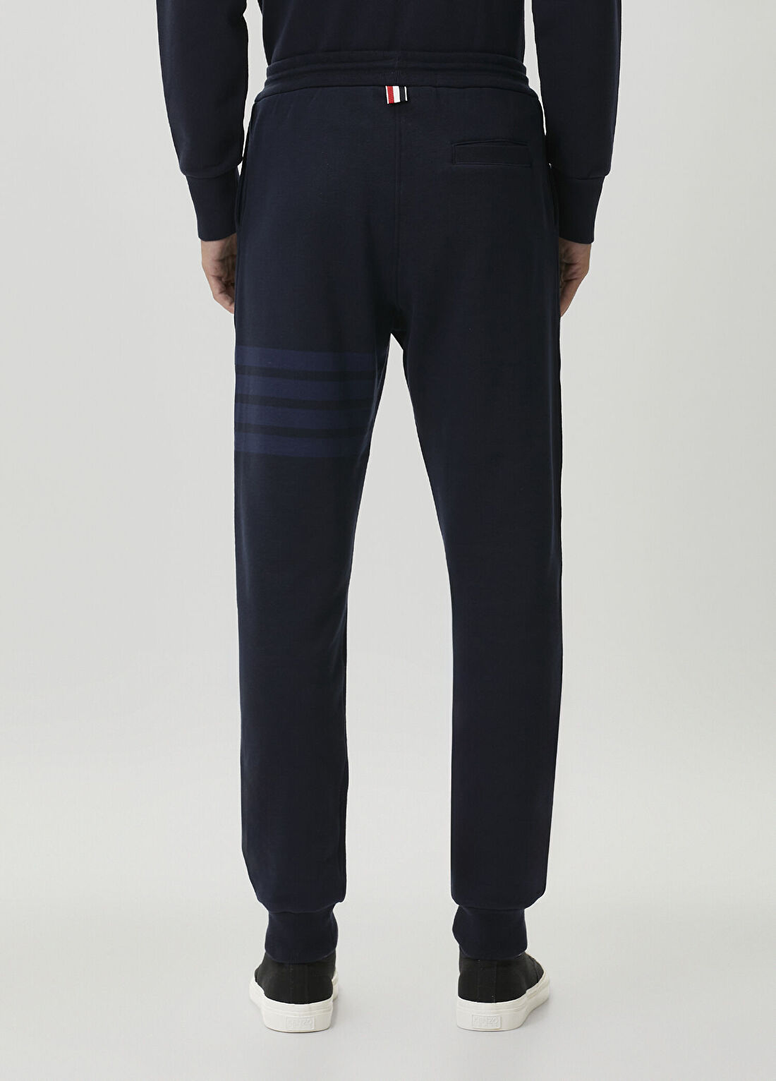 Thom Browne Lacivert Beli Kordonlu Jogger Eşofman Altı görsel 3