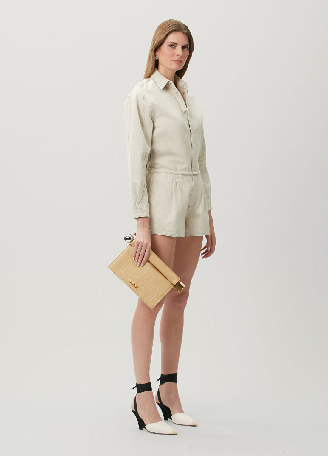 Jacquemus Le Chemise Bej Gömlek görsel 2