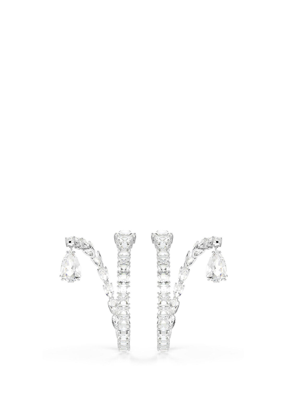 Swarovski Matrıx:Pe Hoop Cry Rhs Kadın Küpe