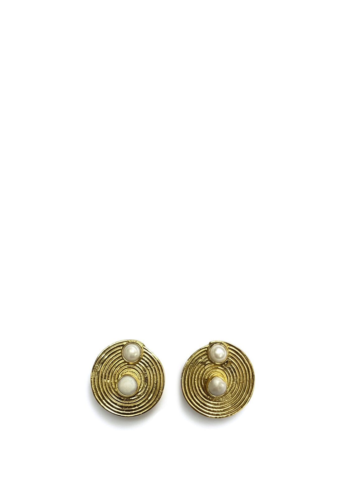 La Pluie Nara Earrings 22 Ayar Altın Kaplama İnci Kadın Küpe