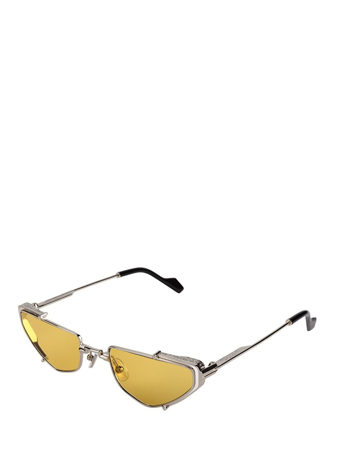 Original Vintage Sunglasses Twenties TW03 Silver-117 Gümüş Metal Unisex Güneş Gözlüğü