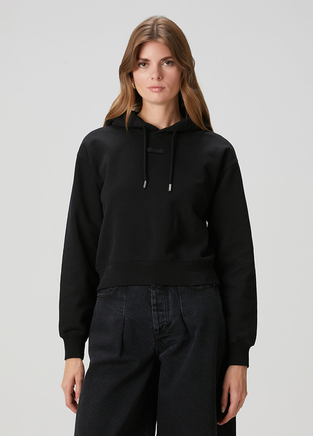 Jacquemus Siyah Kapüşonlu Sweatshirt