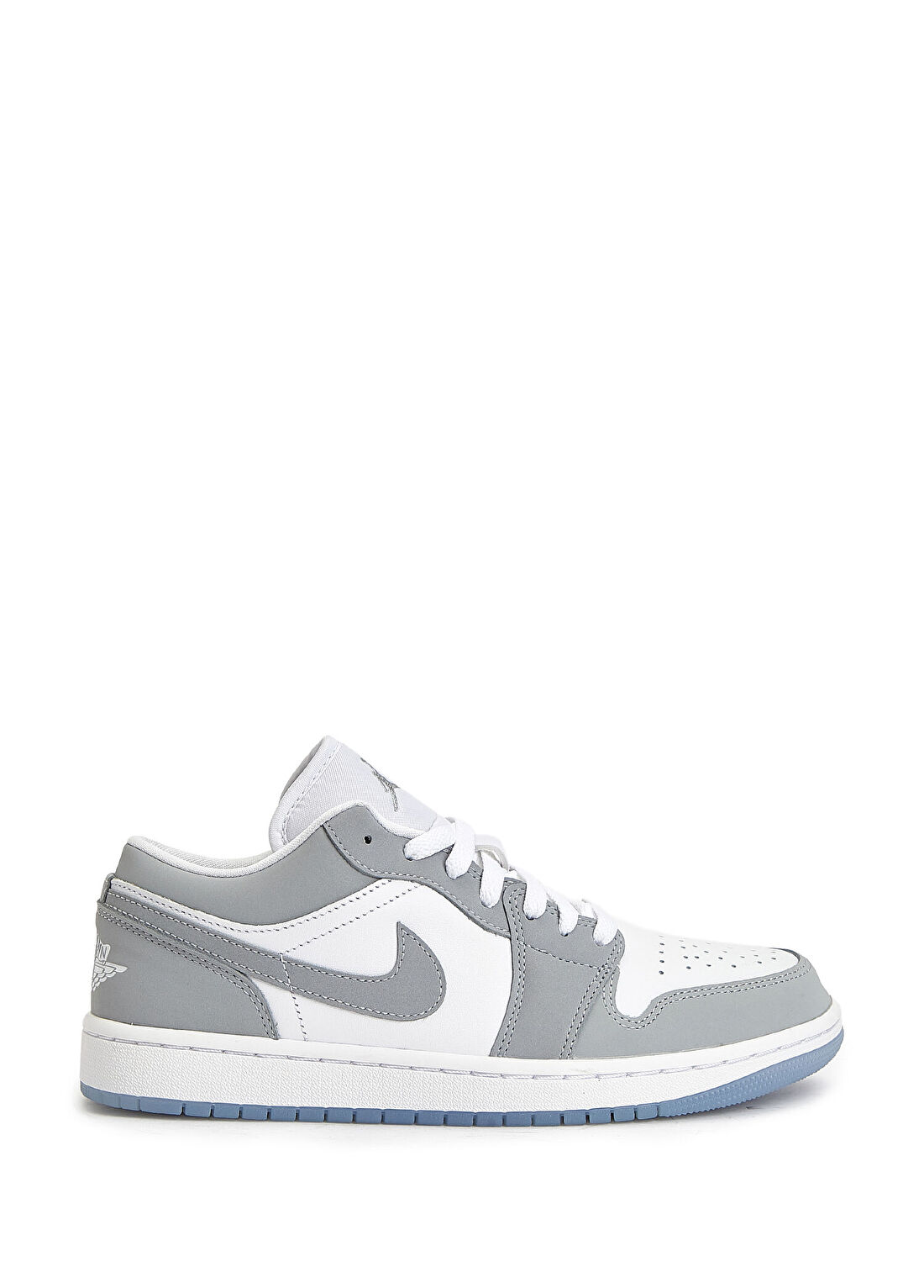 Nike WMNS Air Jordan 1 Gri Beyaz Kadın Deri Sneaker
