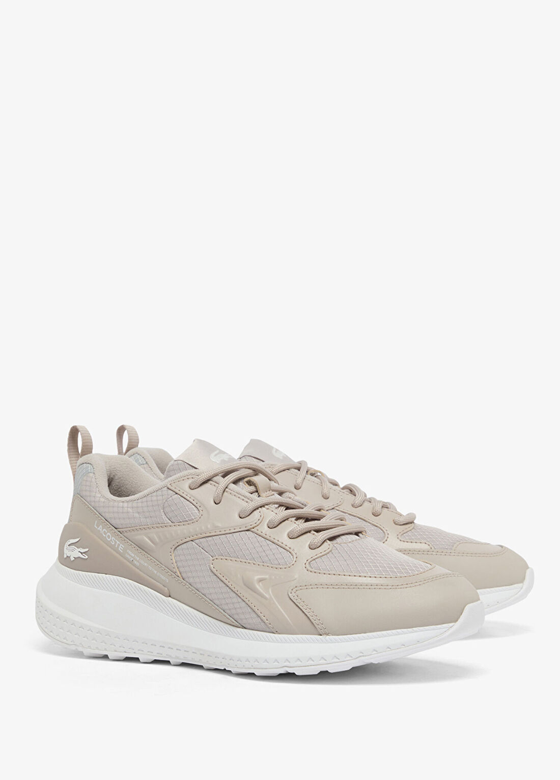 Lacoste L003 Evo Bej Erkek Sneaker görsel 2
