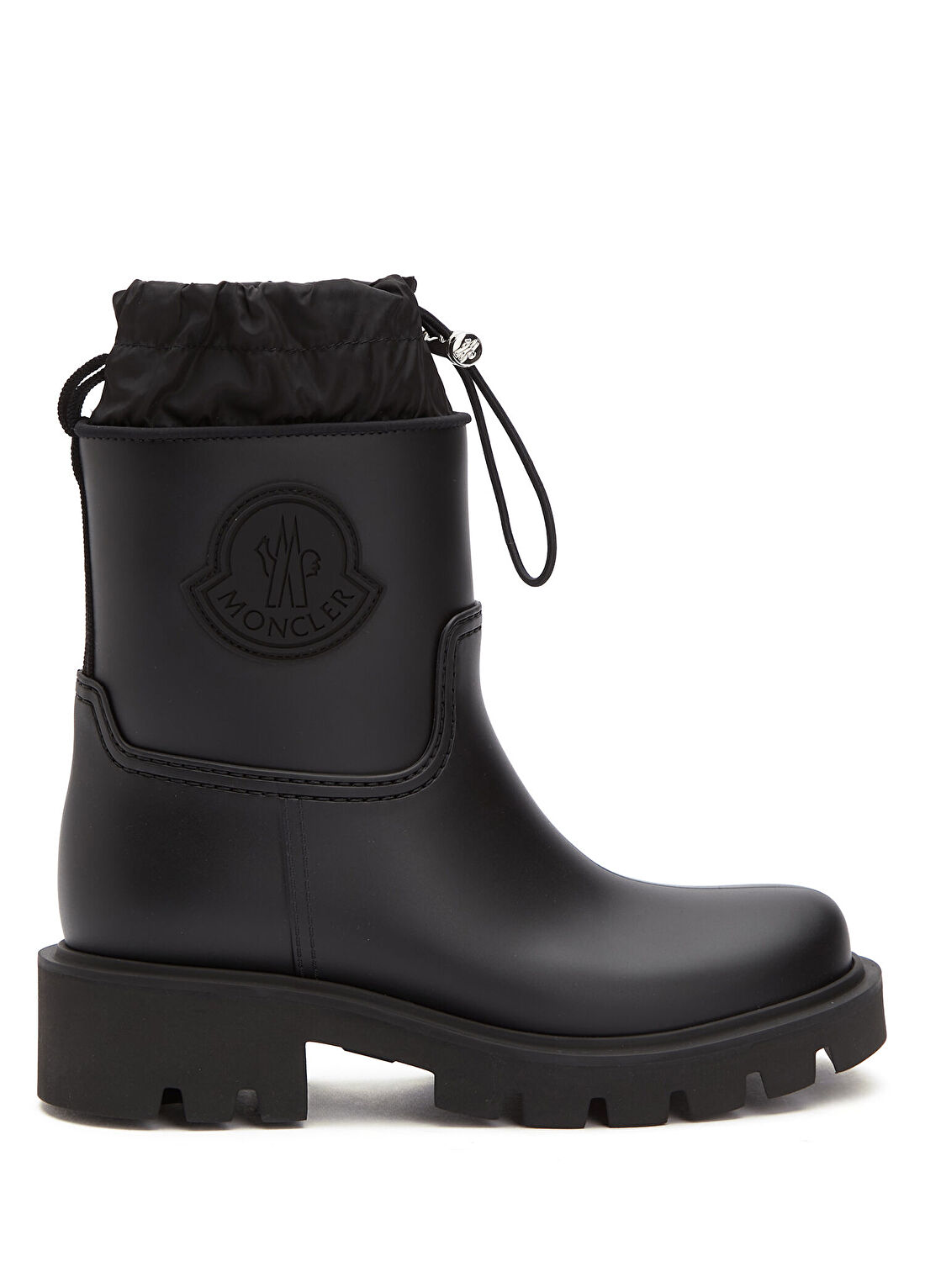 Moncler Kickstream Siyah Kadın Yağmur Botu