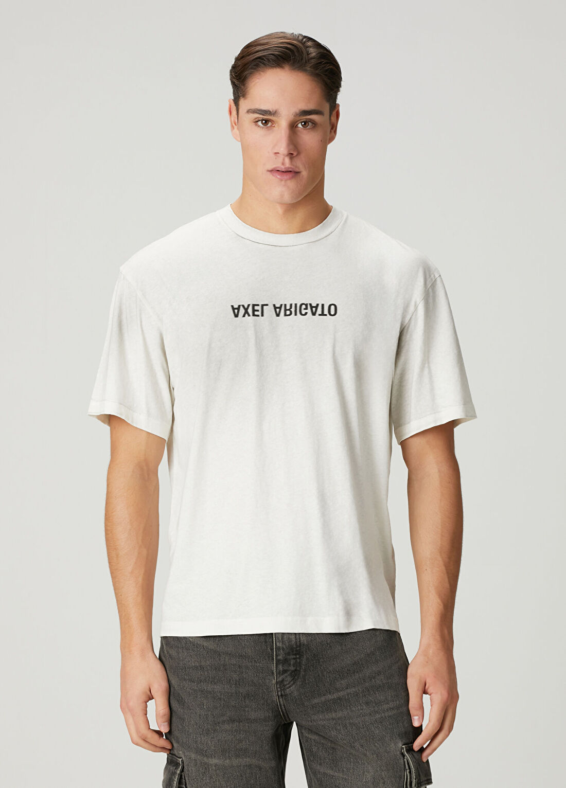 Axel Arigato Distort Beyaz T-shirt