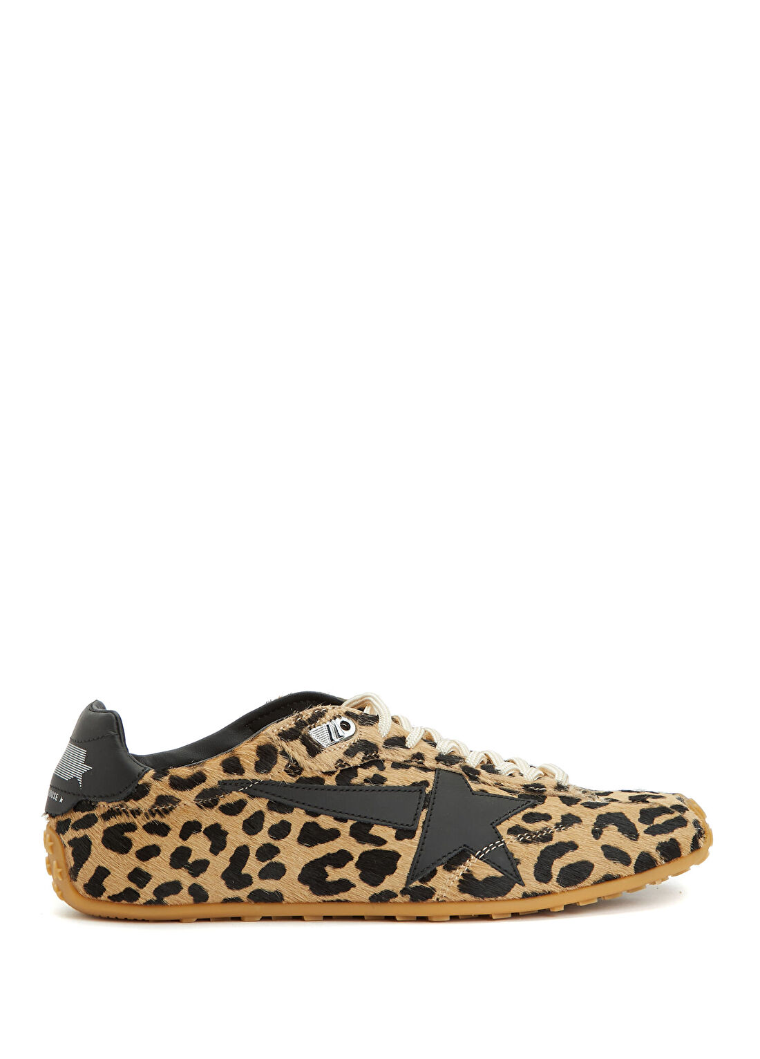 Golden Goose Leopar Kadın Deri Sneaker