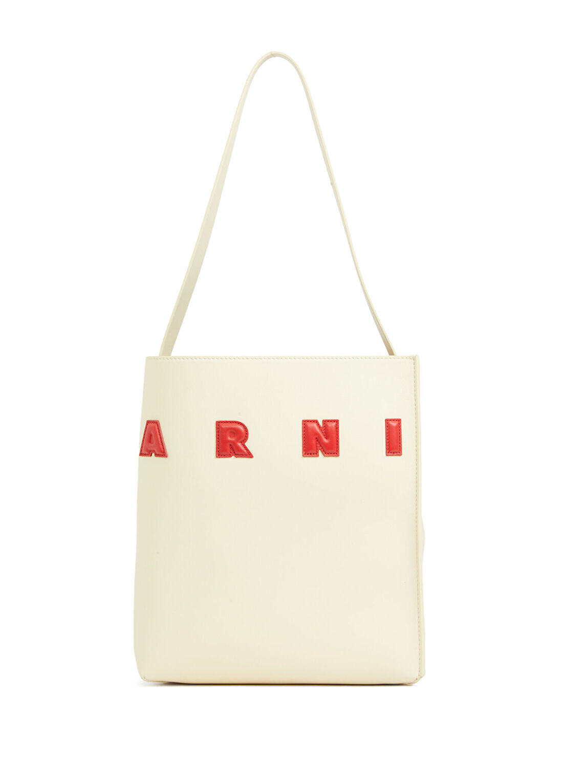 Marni Museo Small Ekru Kadın Deri Hobo