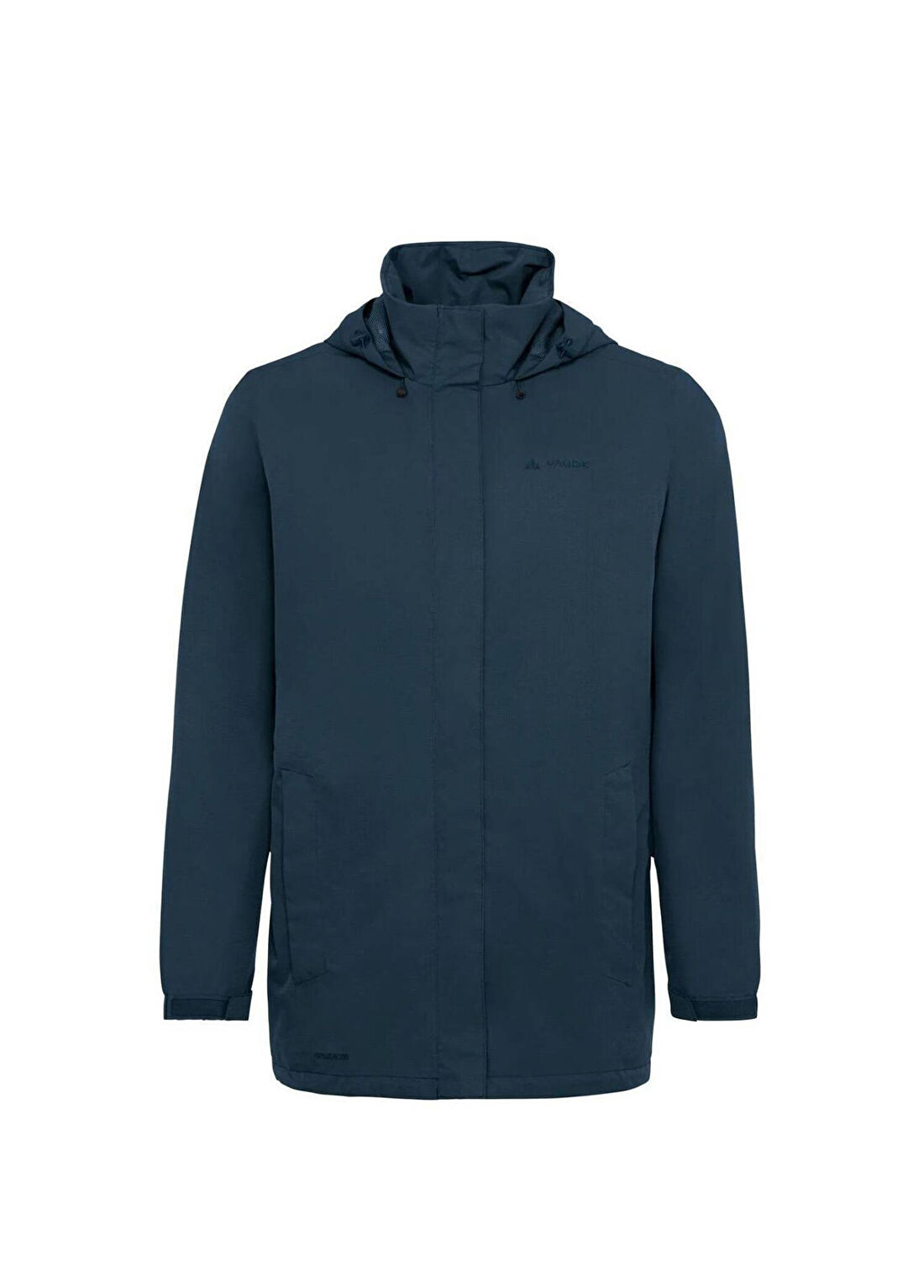 Vaude Escape Rain Mavi Kapüşonlu Erkek Parka