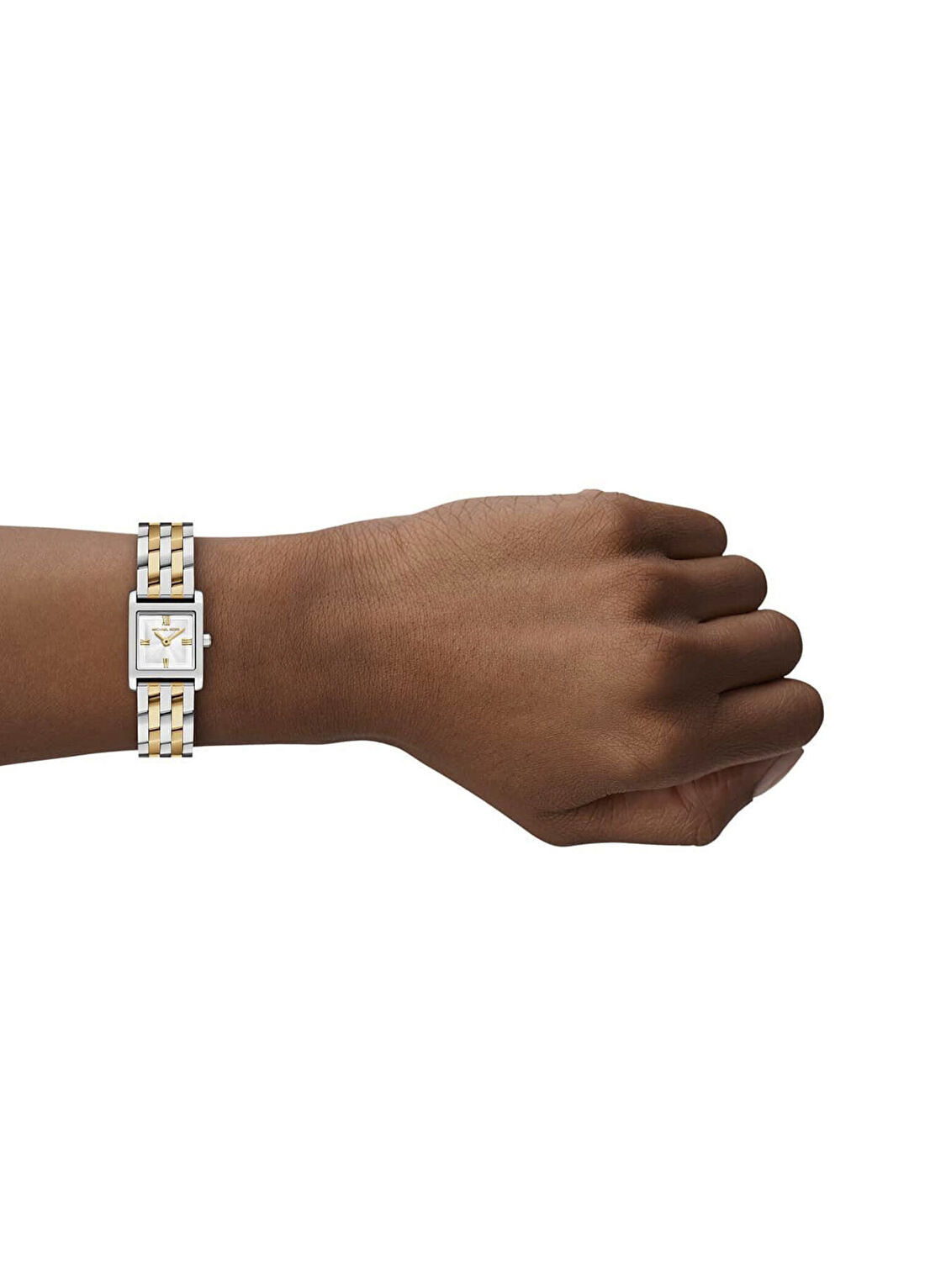 Michael Kors MK7612 Altın Rengi Metalik Gri Çelik Kadın Kol Saati görsel 4