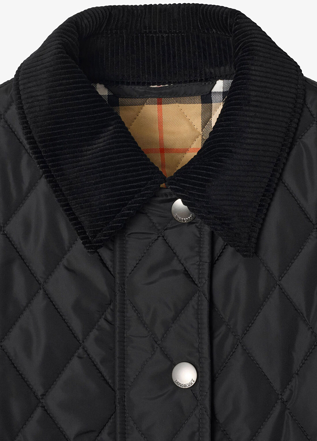 Burberry Siyah Kadın Mont görsel 4