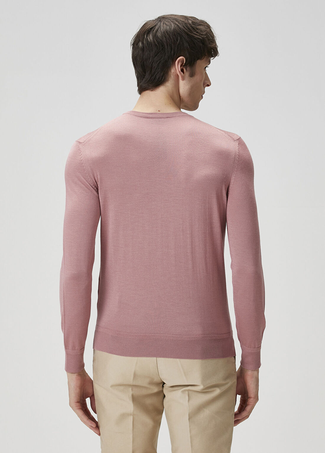 Tom Ford Koyu Pembe Kaşmir Kazak görsel 4