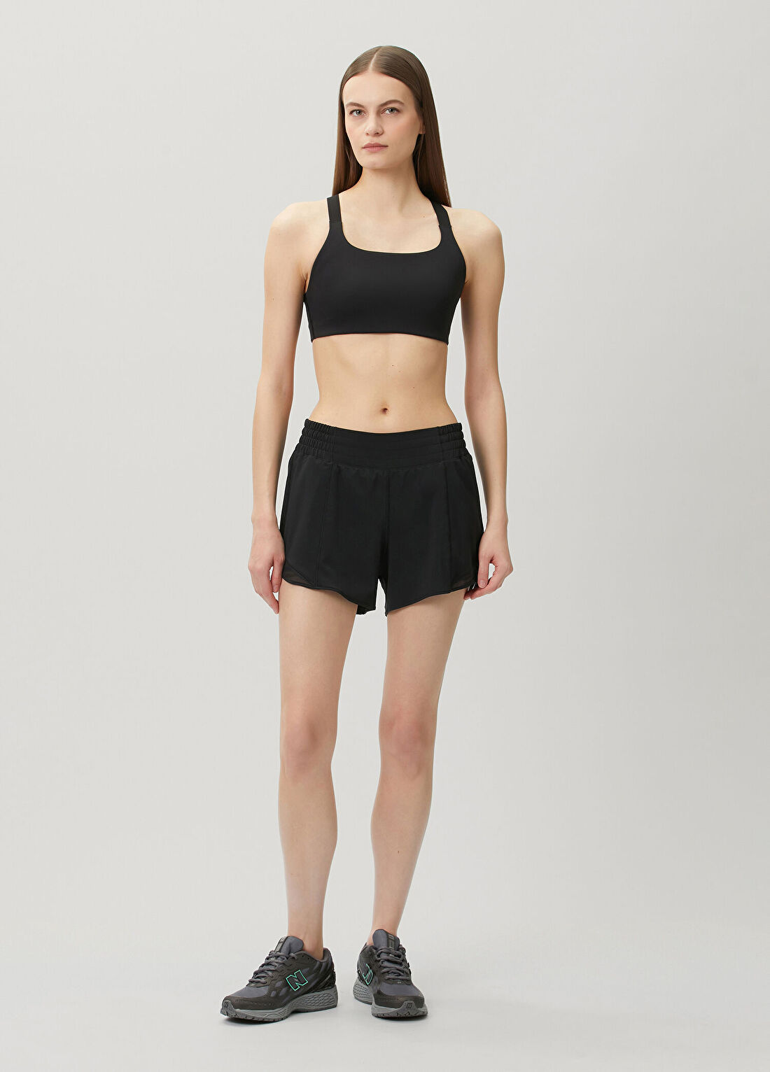 lululemon Hotty Hot High-Rise Siyah Şort 4" Lined
