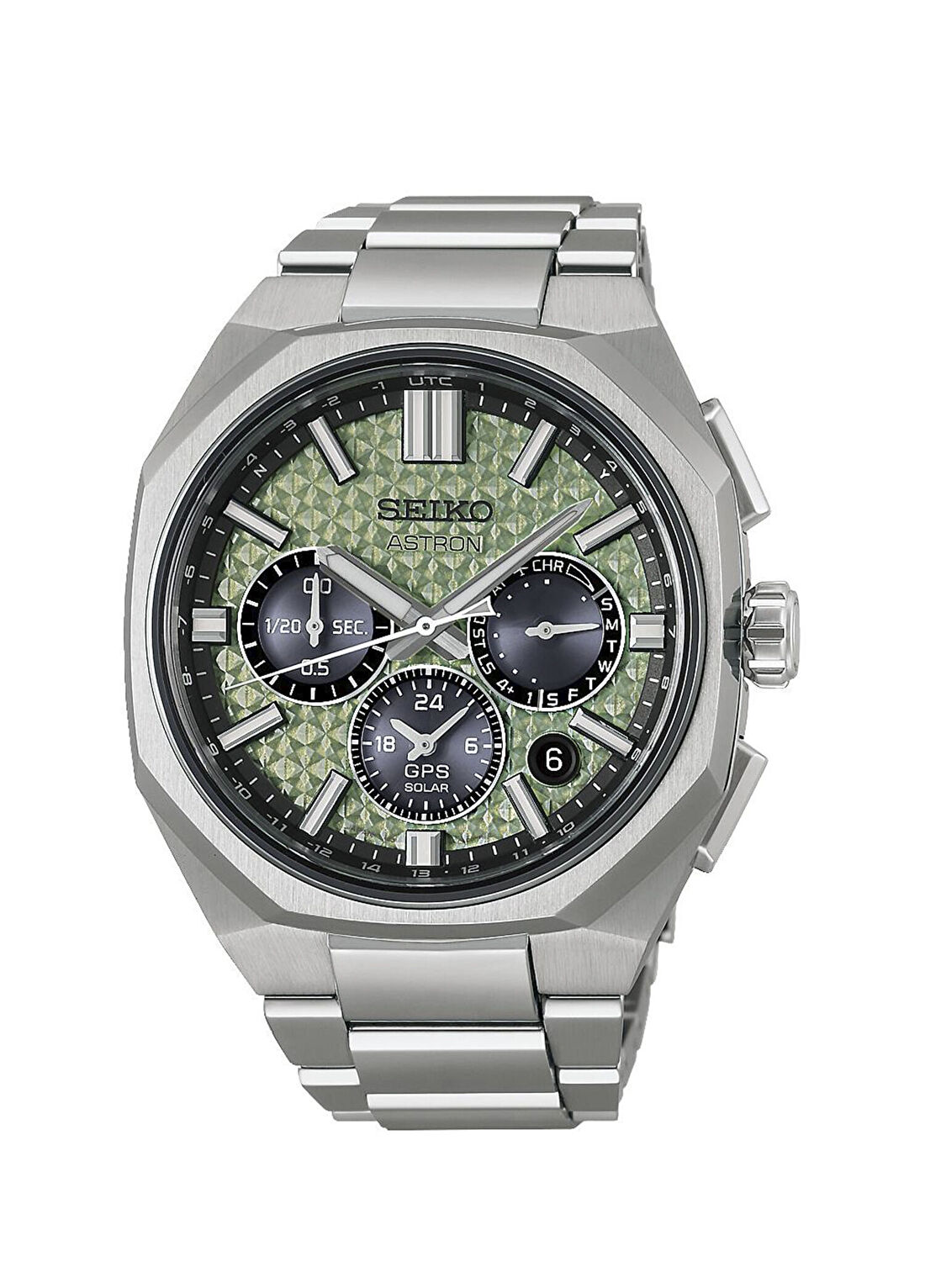 Seiko HAB005J1 Astron GPS Metalik Gri Çelik Erkek Kol Saati