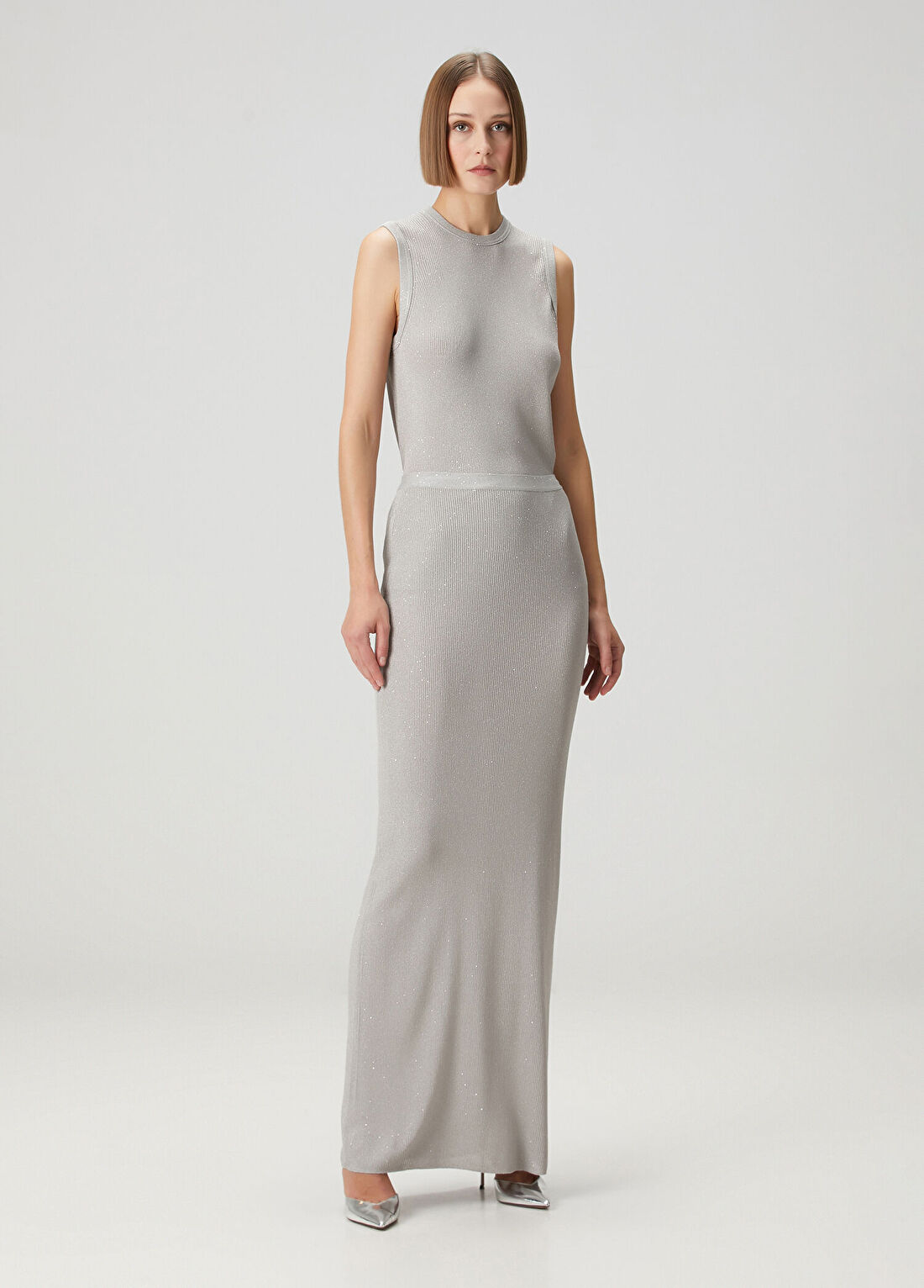 Tom Ford Silver Payetli Atlet görsel 2
