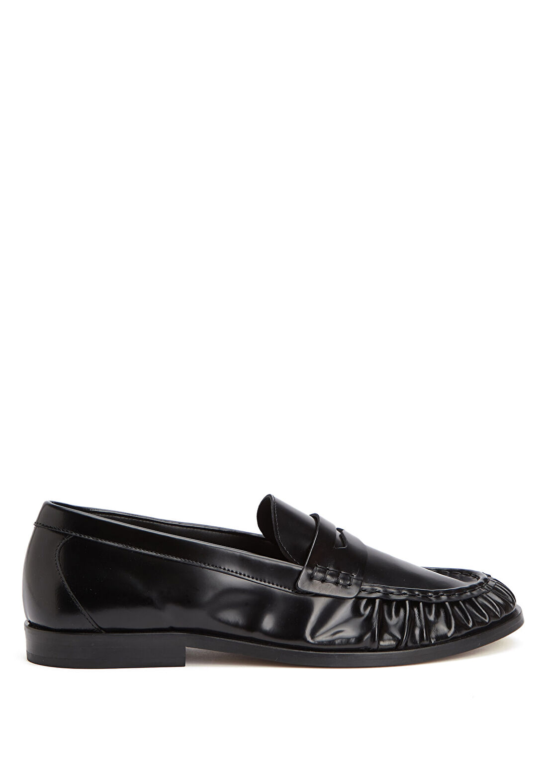 Vinny's Louee Siyah Erkek Deri Loafer