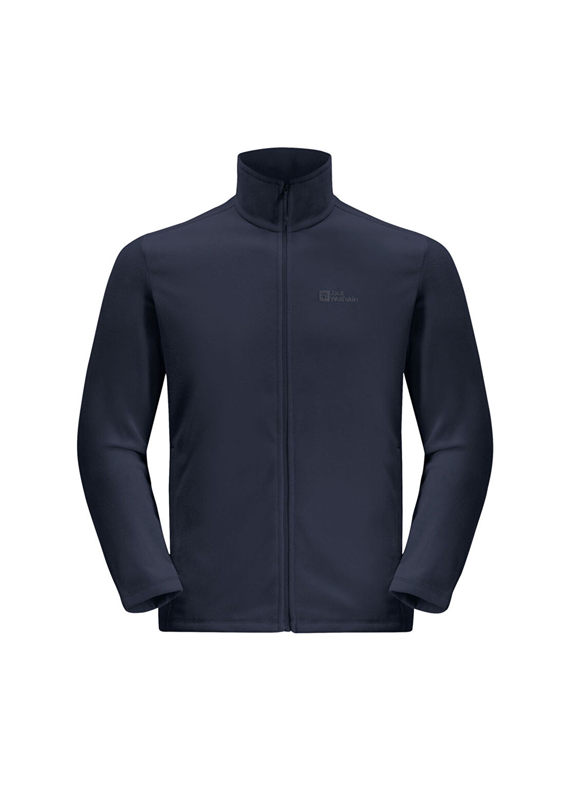 Jack Wolfskin Taunus Mavi Polar Fermuarlı Erkek Spor Ceket