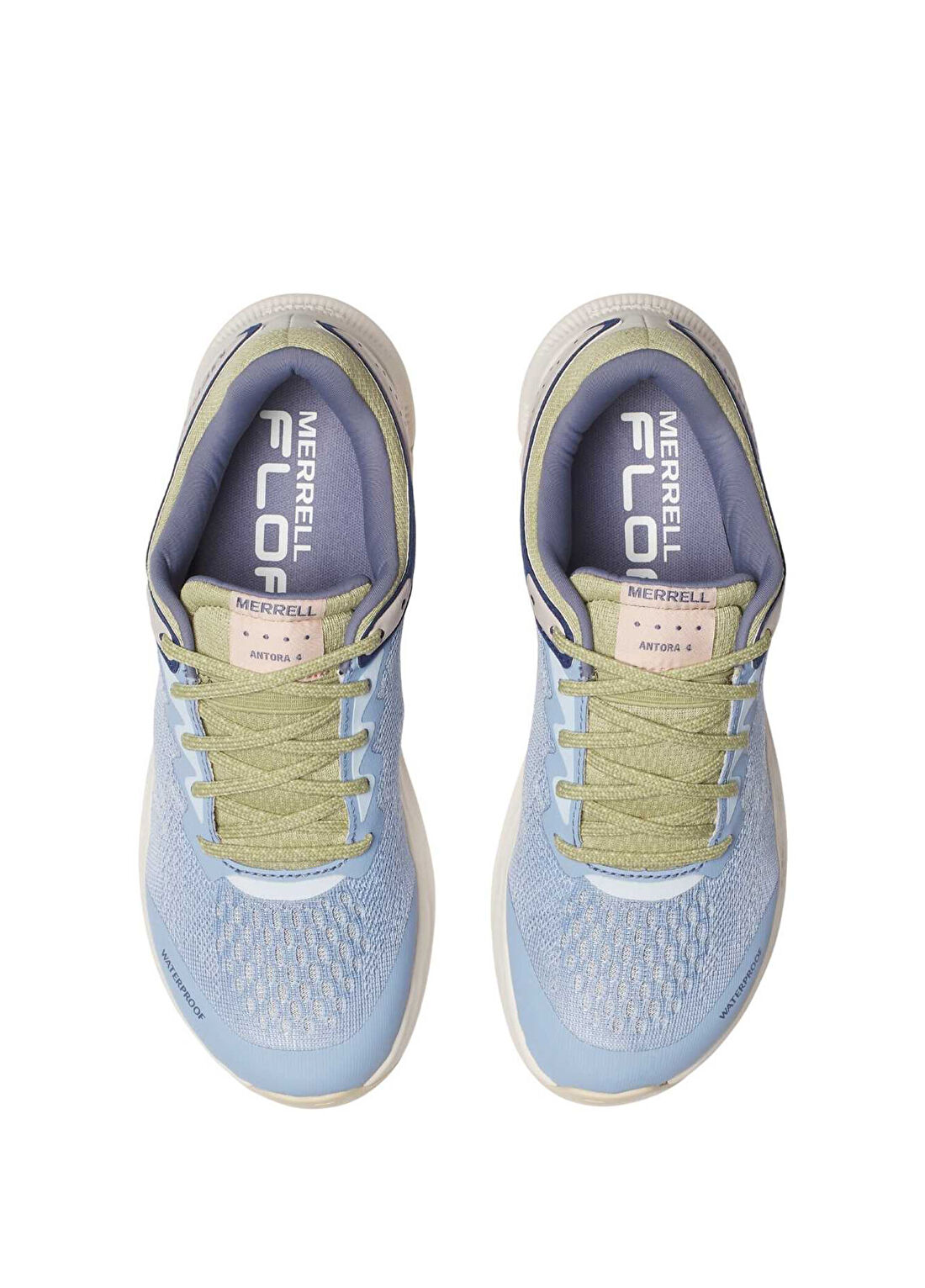 Merrell Antora 4 Waterproof Mavi Kadın Patika Koşusu Ayakkabısı görsel 3