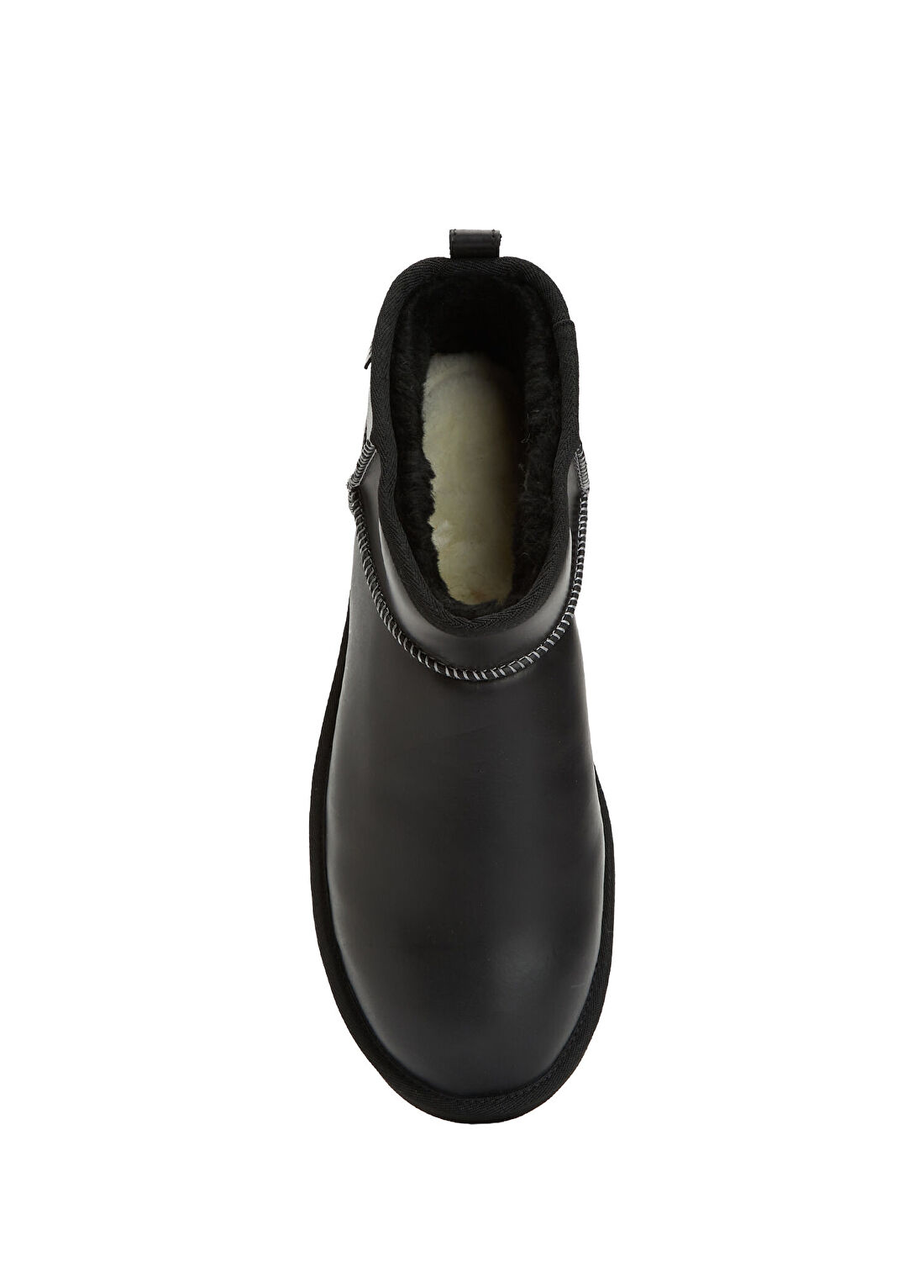 Ugg Classic Ultra Mini Siyah Erkek Deri Bot görsel 4