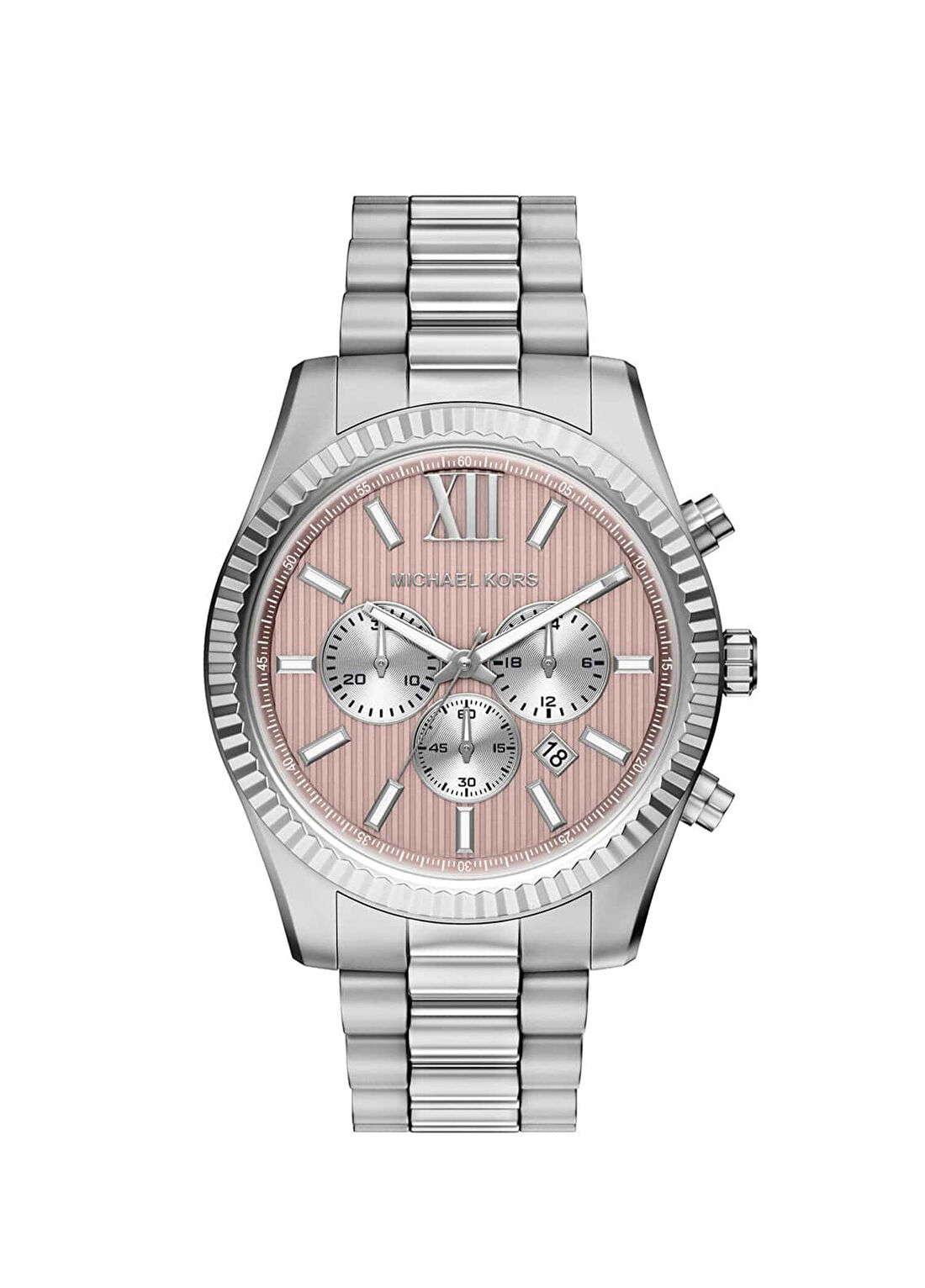 Michael Kors MK9247 Metalik Gri Çelik Erkek Kol Saati