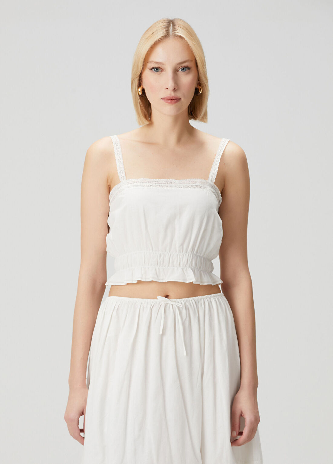 Faithfull Venta Beyaz Bluz