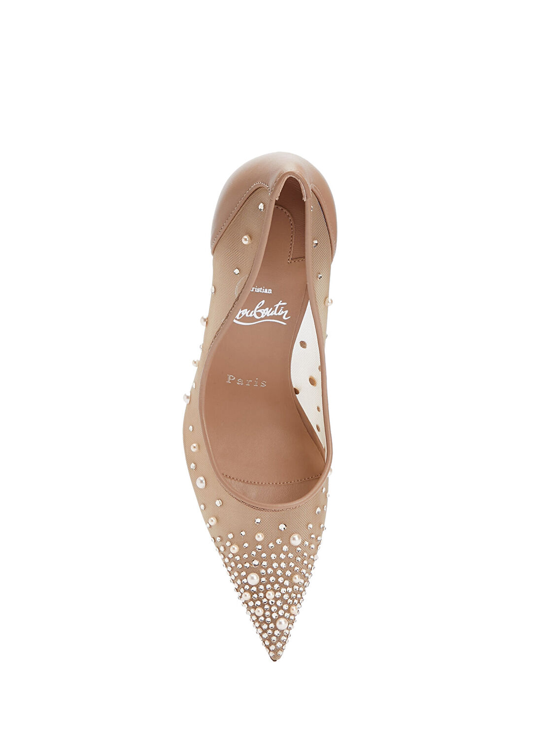 Christian Louboutin Miss Z Pudra Stiletto görsel 4