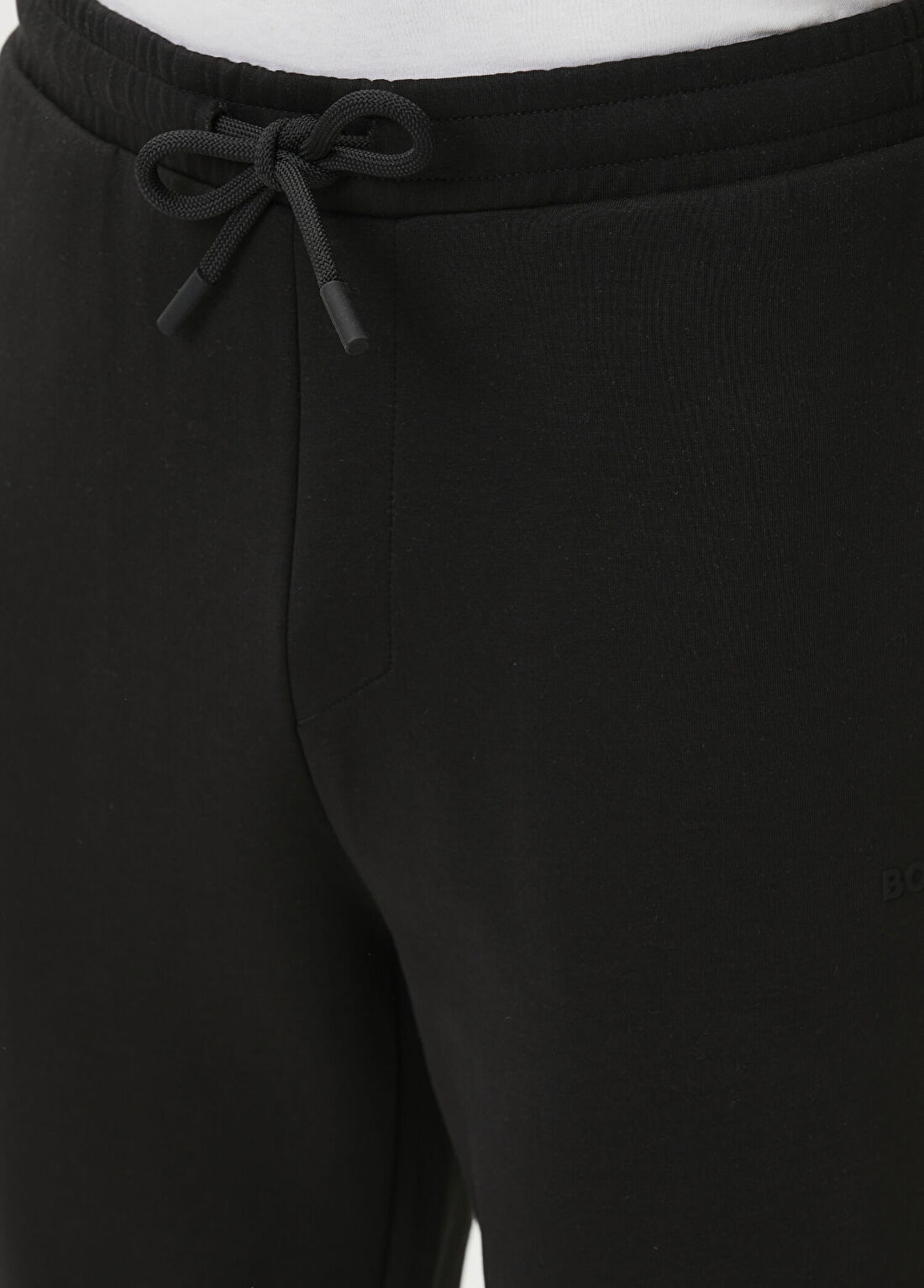 Boss Hadiko Siyah Jersey Pantolon görsel 4