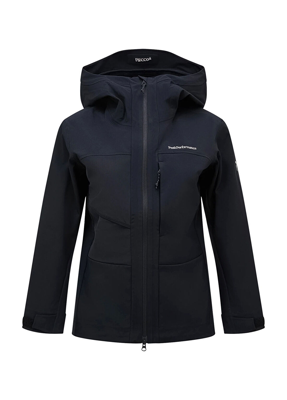 Peak Performance Ascent Softshell Siyah Kadın Kayak Montu