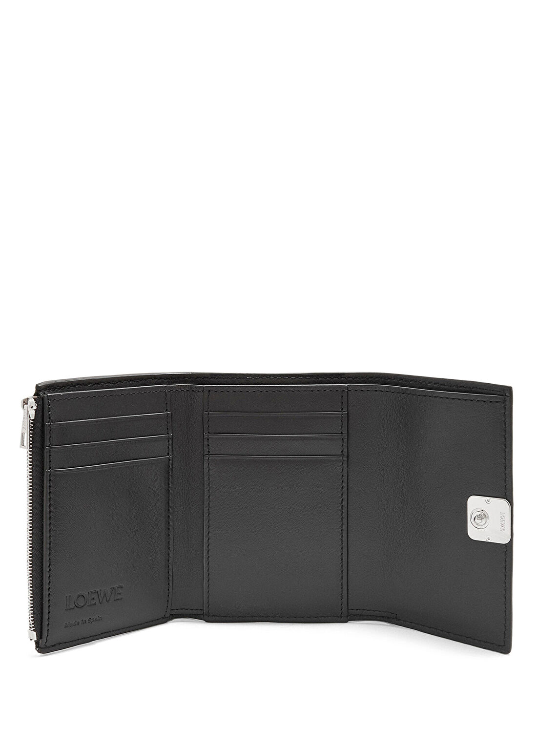 Loewe Anagram Small Siyah Kadın Deri Cüzdan görsel 2