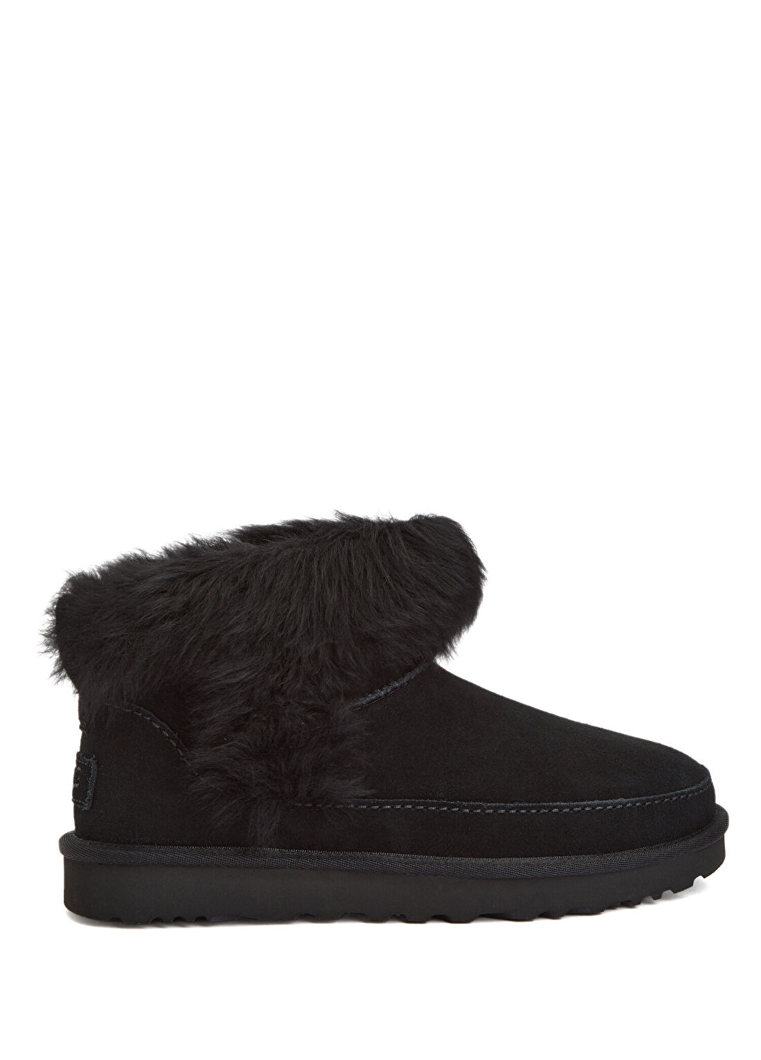 Ugg Classic Ultra Mini Chalet Siyah Kadın Süet Bot