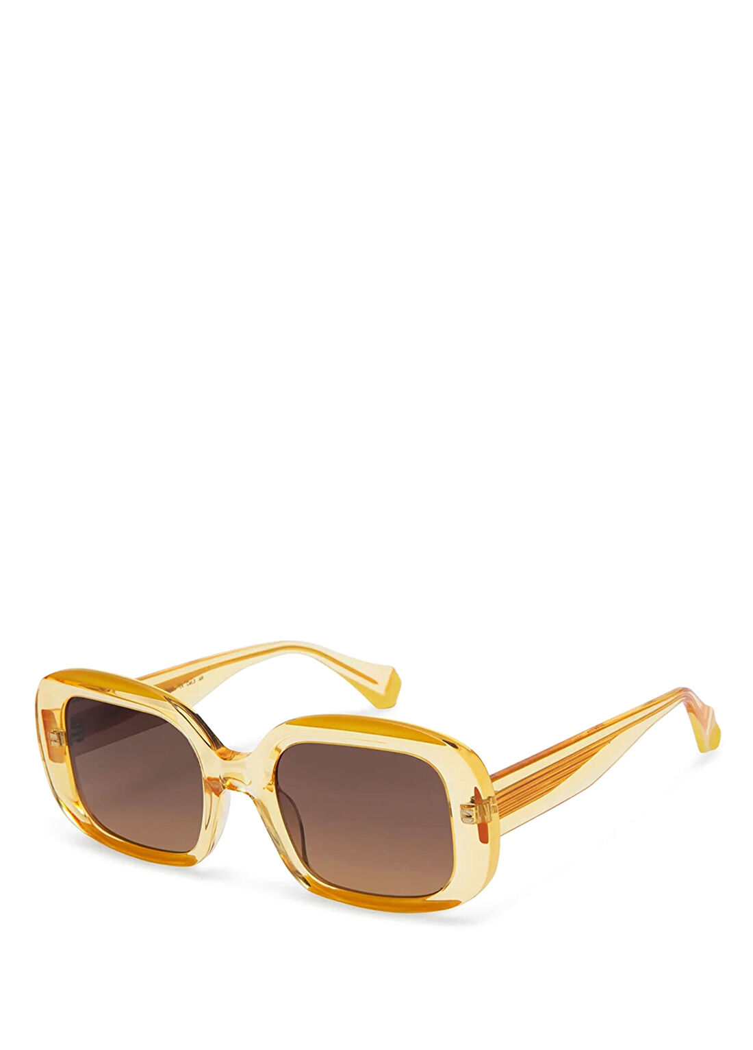 Gigi Studios Bitter 6942 5 Sarı Asetat Kadın Güneş Gözlüğü